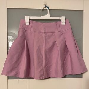 SHEIN lilac pleated skirt